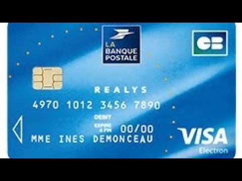 Erreur banque postale : déballage de la carte electron realys