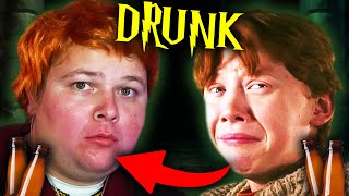 REENACTING HARRY POTTER DRUNK! - Chamber of Secrets script read! (HIGHLIGHTS)