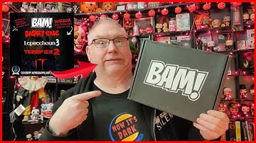 BAM! box March 2023 Unboxing Terrifier 2 and more!