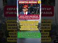 CEPAT TEPAT DAN SENYAP #news #viral #youtubeshorts
