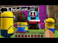 HOW MINIONS ESCAPED FROM THOMAS.EXE THE TANK ENGINE IN MINECRAFT ! - Gameplay Movie traps