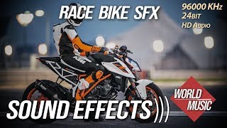 Race bike sound effects -