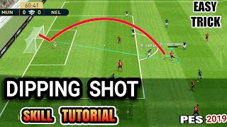 Tutorial Dipping Shot | PES 2021 MOBILE (Classic & Advanced Control)