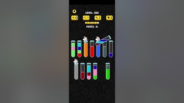 Color Water Sort Level 222