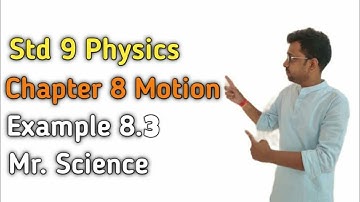 #class 9   #physics  Chapter 8 Motion Example 8.3#ncertsolutions @Vijay4352