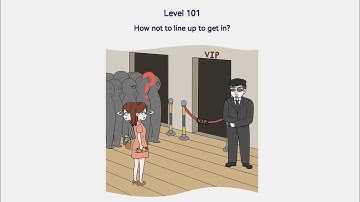 Brain Out 2 Level 101 How not to line up to get in? Walkthrough Solution