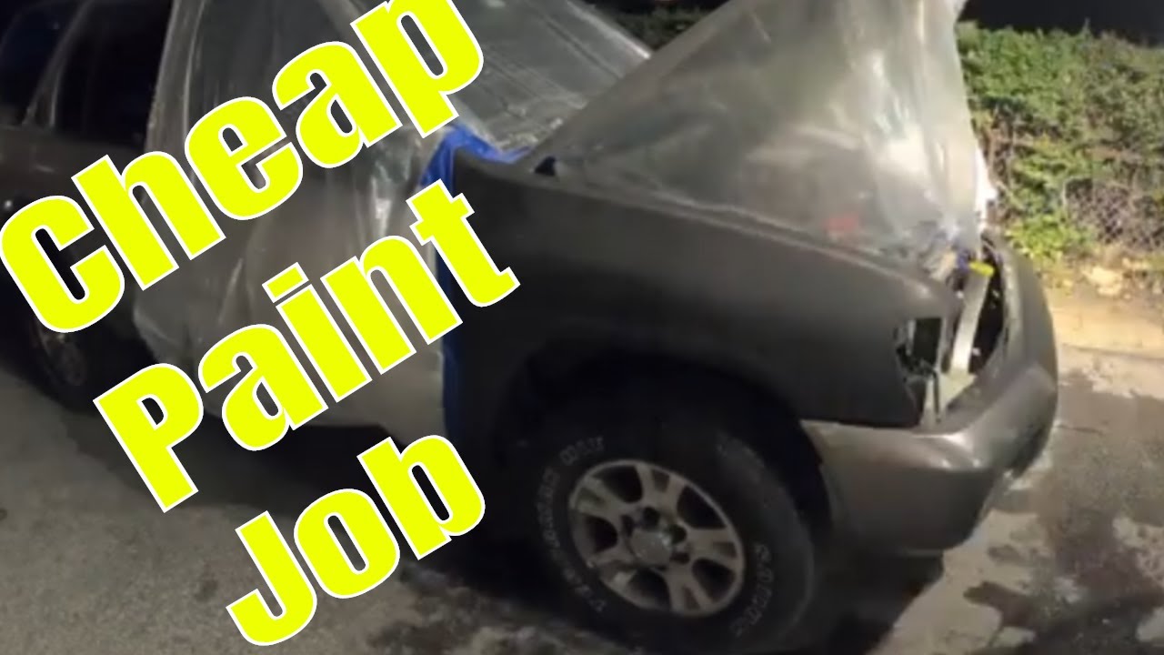 Dupli Color Rattle can paint job timelapse YouTube