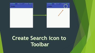 How to add Search Icon in Action Bar / Toolbar - Android Studio Tutorial