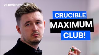 "The Coolest Man In The Crucible!" | Kyren Wilson Makes EPIC Maximum 147 Break! | Eurosport Snooker