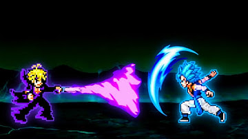 Meliodas TP OP (all form) VS Gogeta OP (all form) in Jump Force Mugen