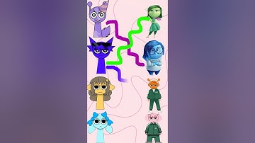 Sprunki ✨Inside Out 💕Squid Game 🎮 #sprunki #squidgamchallenge #animation #insideout2 #viralvideo