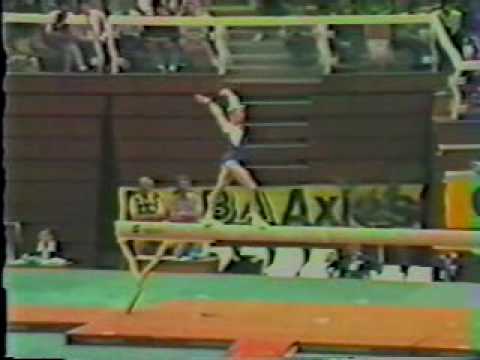 Julianne McNamara 1983 Worlds Optionals Beam