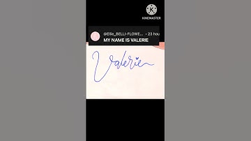 #names #valerie #calligraphy #signature #handwriting #cursive #cursivewriting #lettering