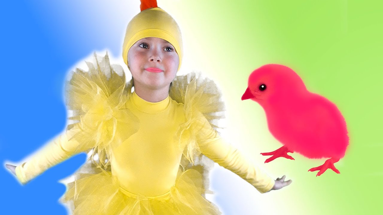 Liza dance with little chickens | Animation video by SKORIKI - YouTube