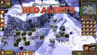 Command & Conquer Red Alert 3 Remix MOD Soviet Apocalypse Tank & Steel Fortress Push