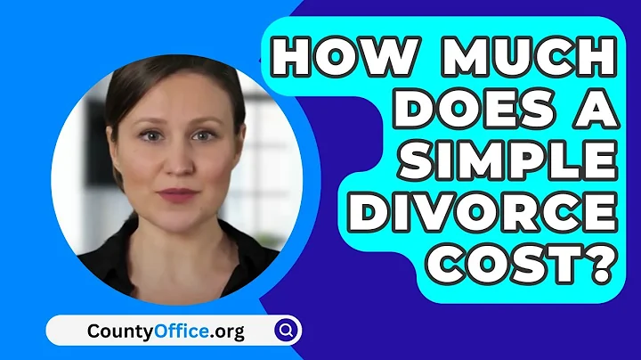 How Much Does A Simple Divorce Cost? - CountyOffice.org