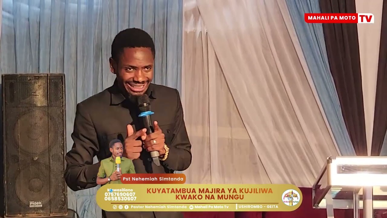 KUYATAMBUA MAJIRA YA KUJILIWA KWAKO NA MUNGU - Pst Nehemiah Simtanda