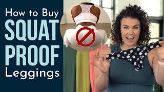 How to Buy Squat Proof Leggings