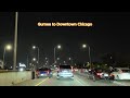 Driving from Gurnee Illinois to Downtown Chicago