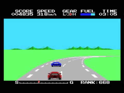 Hyper Rally (1985)(Konami) MSX GAME GAMEPLAY - YouTube