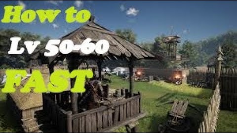 Myth Of Empires- Guide! Fast & Easy LV50-60