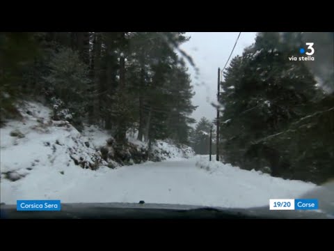 Neige en Corse