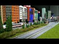 N SCALE MODEL TRAIN WITH KATO V11 + V14 + V15 DIORAMA CITY TOWN