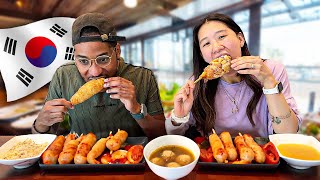 We Tried a FULL DAY of Korean Food For The First Time!