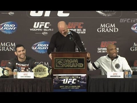 UFC 168 Pre-Fight Press Conference Highlights