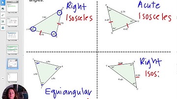 4.1 - Classifying Triangles, Interior Angle Sum, Exterior Angles (Geometry)
