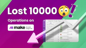 How to Save Operations in Make @itsmake | Msquare Automation