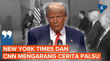 Momen Trump "Semprot" Media soal Serangan AS Gagal Hancurkan Nuklir Iran