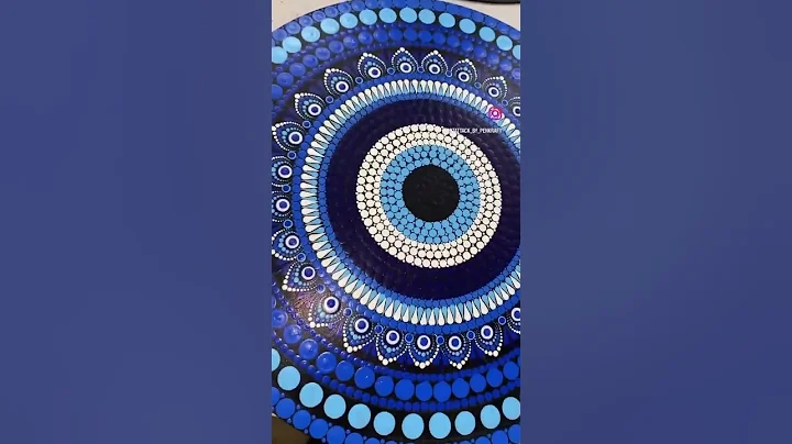 Evil Eye Dot Mandala