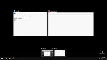Windows 10: How to Create Multiple Desktops