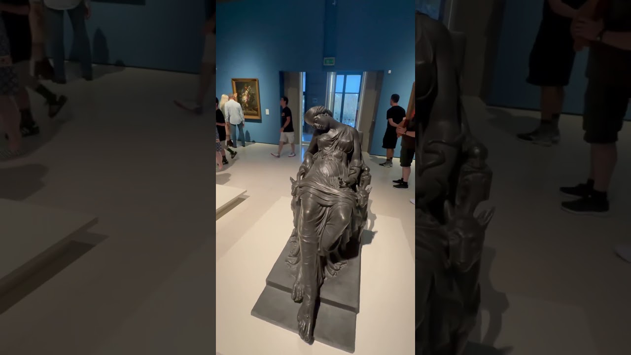 A Glimpse into Ancient Tragedy: The Death of Cleopatra Sculpture Revealed
