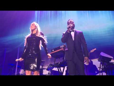 Mariah Carey & Trey Lorenz 'I'll Be There' At The Qatar Airways Hollywood Gala Dinner.