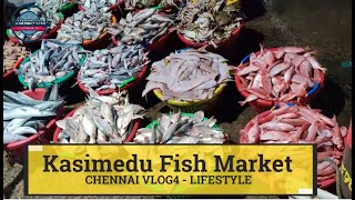 Kasimedu Fish Market Tamil | Largest Fish Market in Chennai | Kasimedu Fishing Harbour