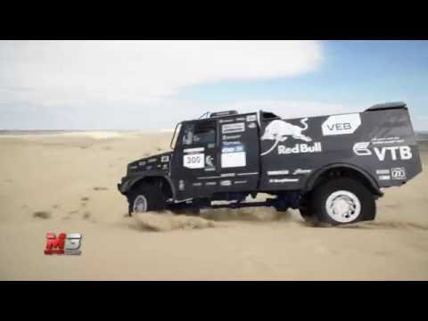 NEW KAMAZ CAB TRUCK 2016 - FIRST TEST DRIVE ON DESERT AT SILK WAY RALLY 2016