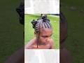 Bantu Knot Hairstyle #hairstyles #braids #blackculture #braidstyles