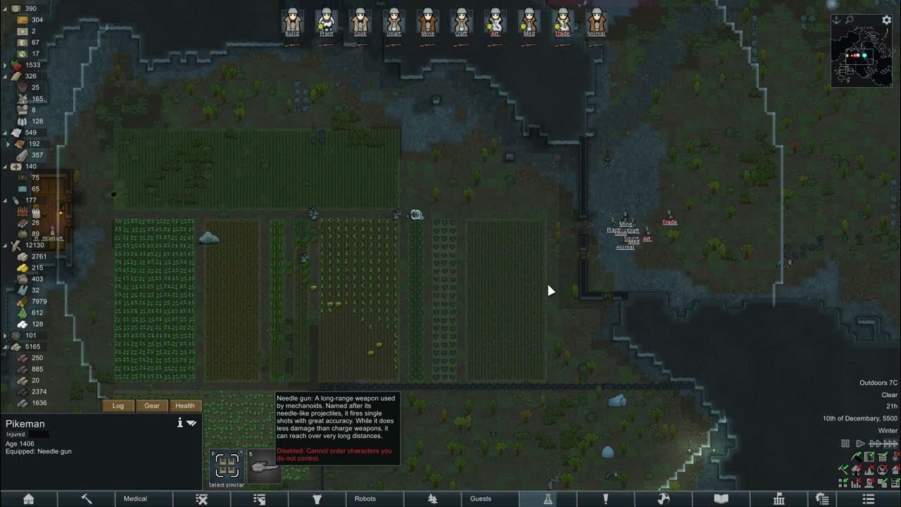 Rimworld Guide 003 How to deal with Mechanoid Breacher Raids the