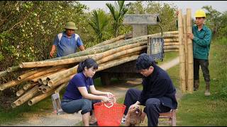 Thomas takes BiBi to the doctor - Huyen and De build a house to raise ducks