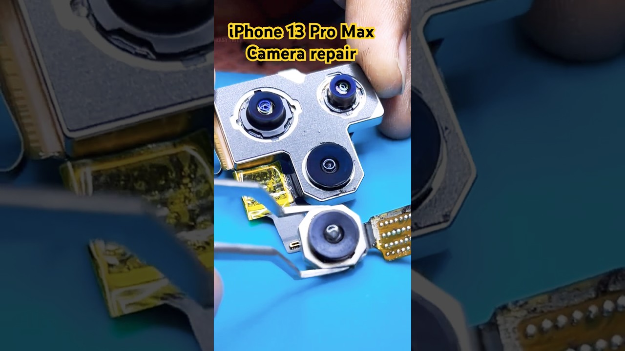 iPhone 13 pro / 13 pro max 0.5x camera replacement #shorts  #diyrepair