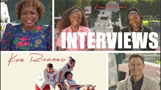 KING RICHARD Interviews - Aunjanue Ellis, Saniyya Sidney, Demi Singleton, Tony Goldwyn