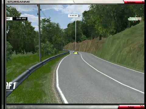 rFactor Bergrennen Les Rangiers Osella Michael Behnke V 0 95 Hillclimb Inboard und von aussen