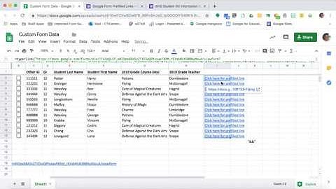 Google Forms Prefilled Link Tutorial