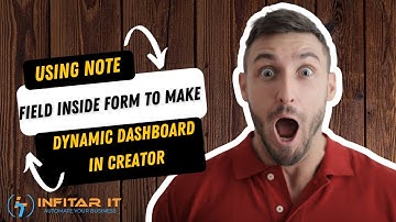 Using Note Field inside Form to make Dynamic Dashboard in Creator