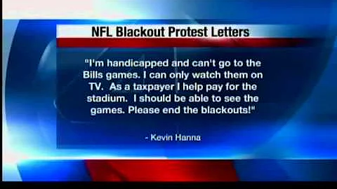Pressure to end NFL blackouts mounts