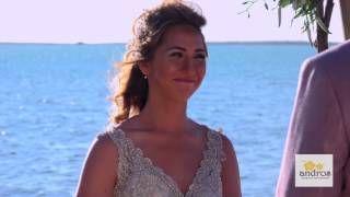 Chris & Krista 16 Island Weddings | Andros, Bahamas