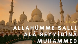 Allahümme Salli Alâ Seyyidinâ Muhammed Tasavvufi Ritim Resimi