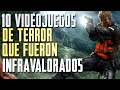 10 VIDEOJUEGOS de TERROR y SURVIVAL HORROR que fueron INFRAVALORADOS